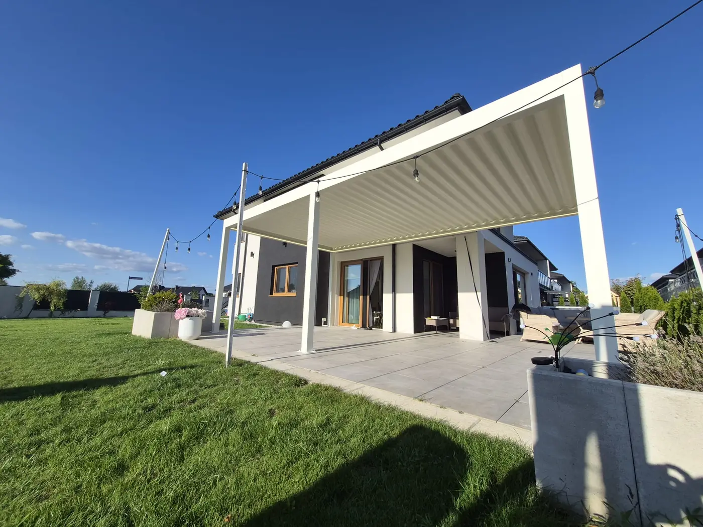 Pergola aluminiowa KAMET — realizacja 21
