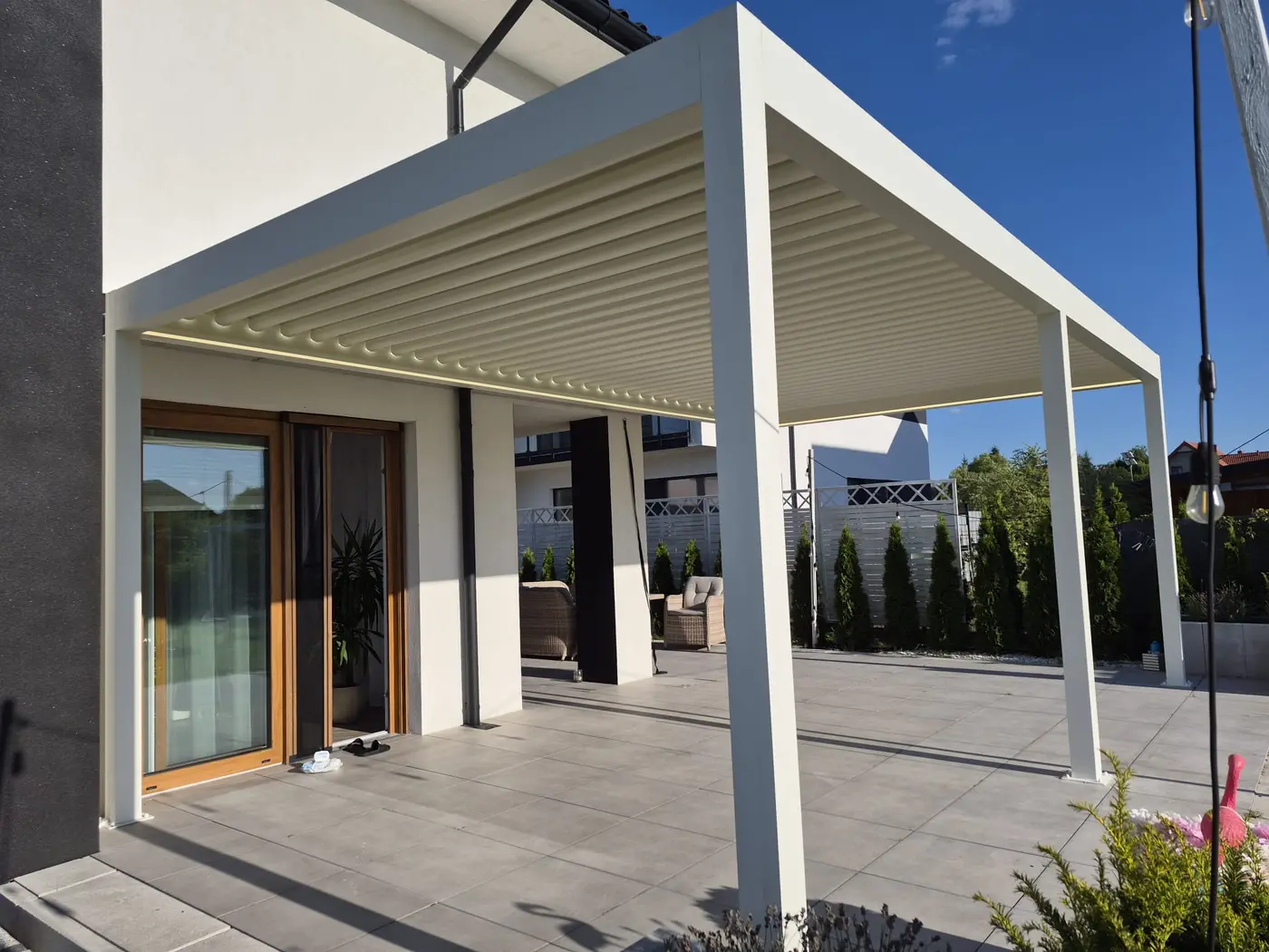Pergola aluminiowa KAMET — realizacja 23