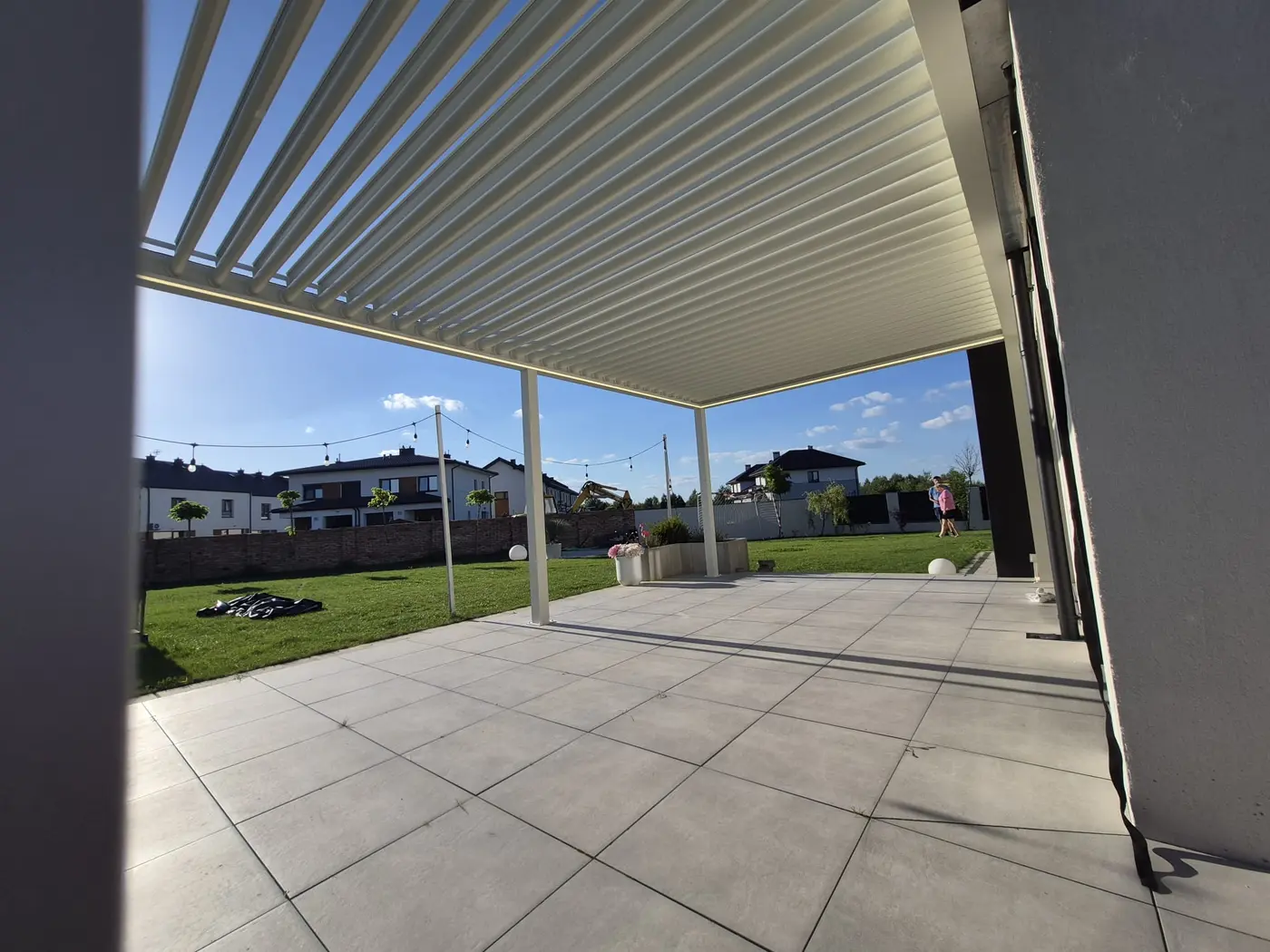 Pergola aluminiowa KAMET — realizacja 24