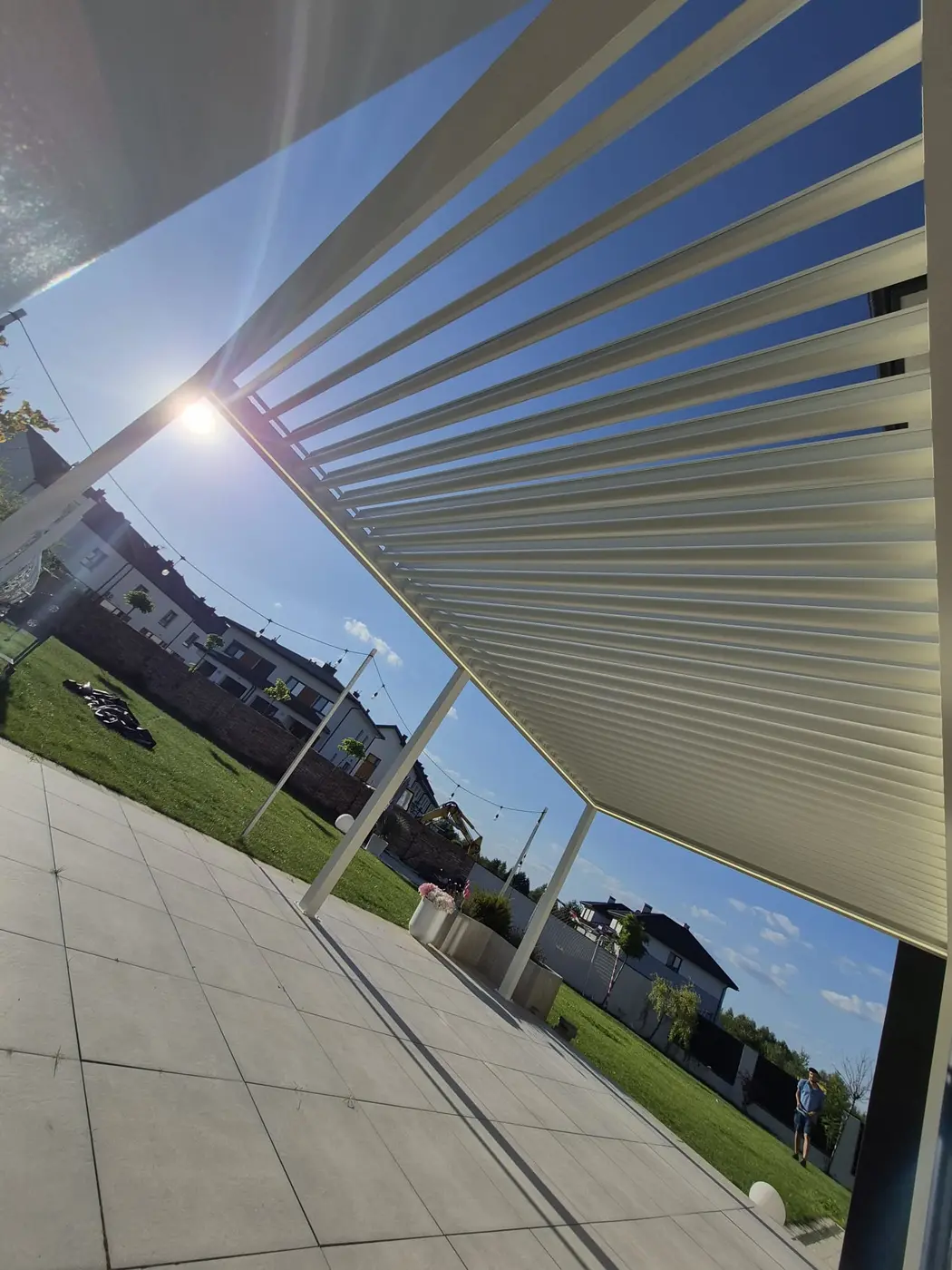 Pergola aluminiowa KAMET — realizacja 27
