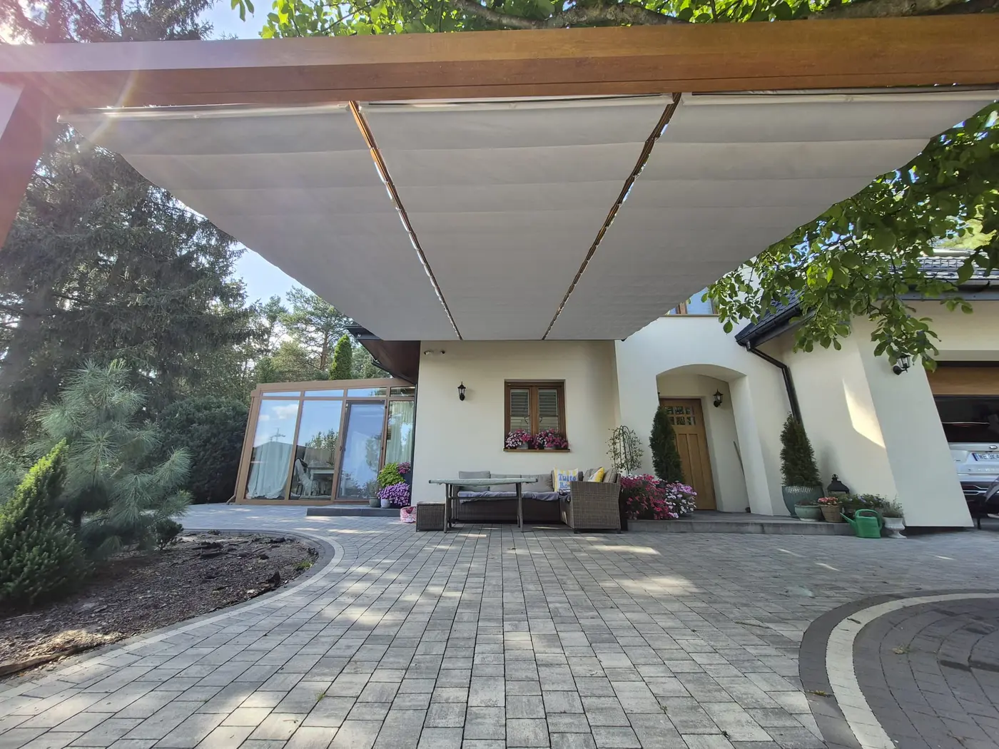 Pergola aluminiowa KAMET — realizacja 33
