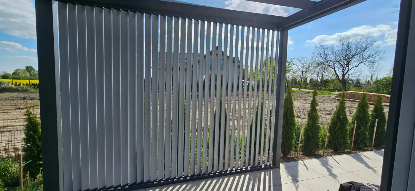 Pergola aluminiowa KAMET — realizacja 38