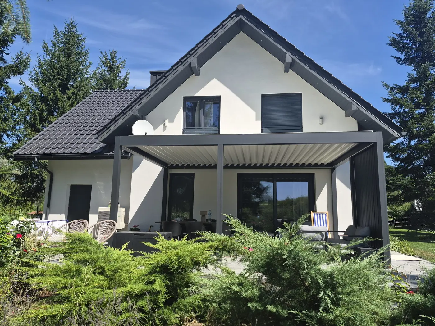 Pergola aluminiowa KAMET — realizacja 40