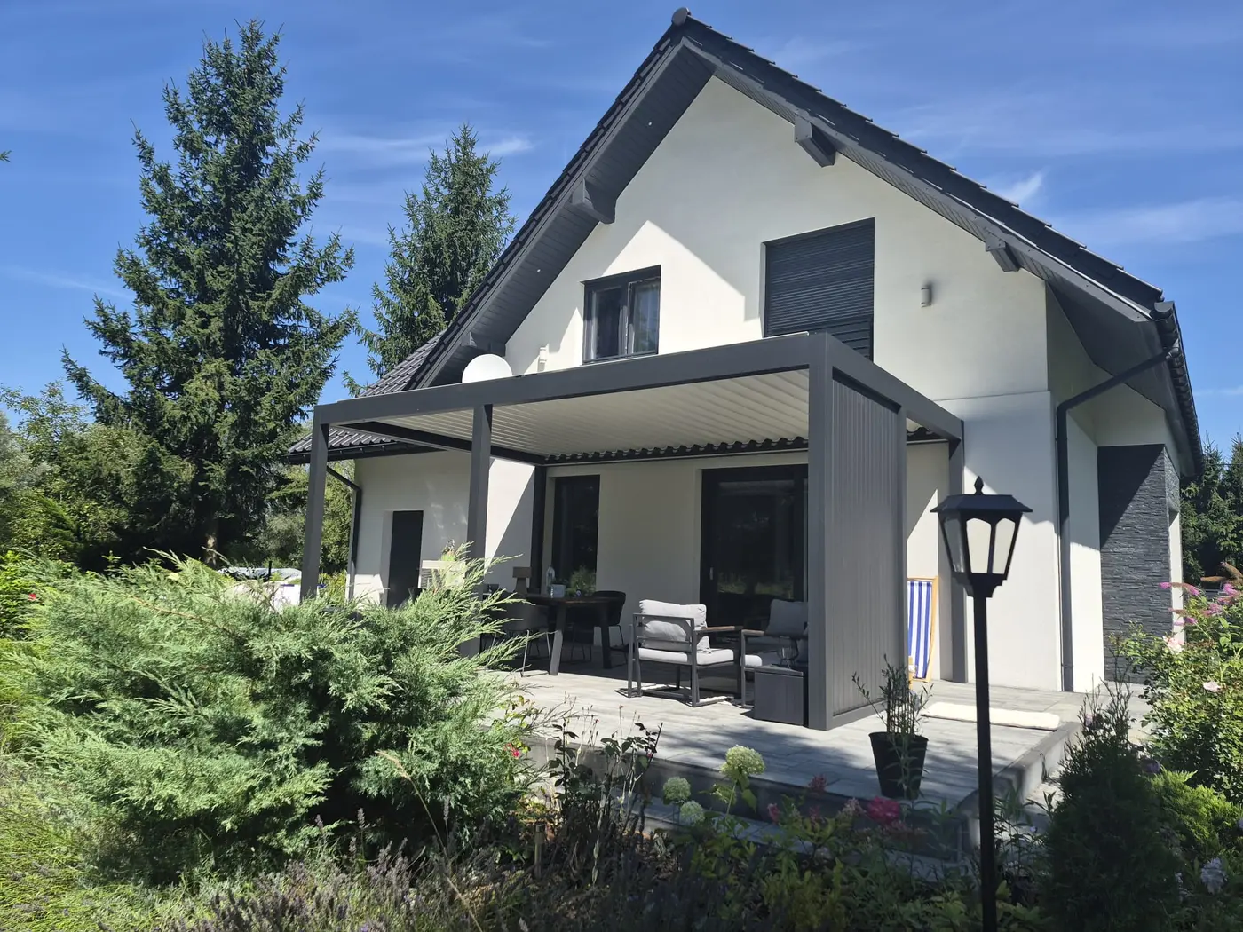 Pergola aluminiowa KAMET — realizacja 41