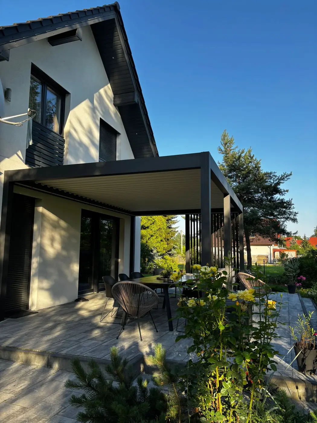 Pergola aluminiowa KAMET — realizacja 42