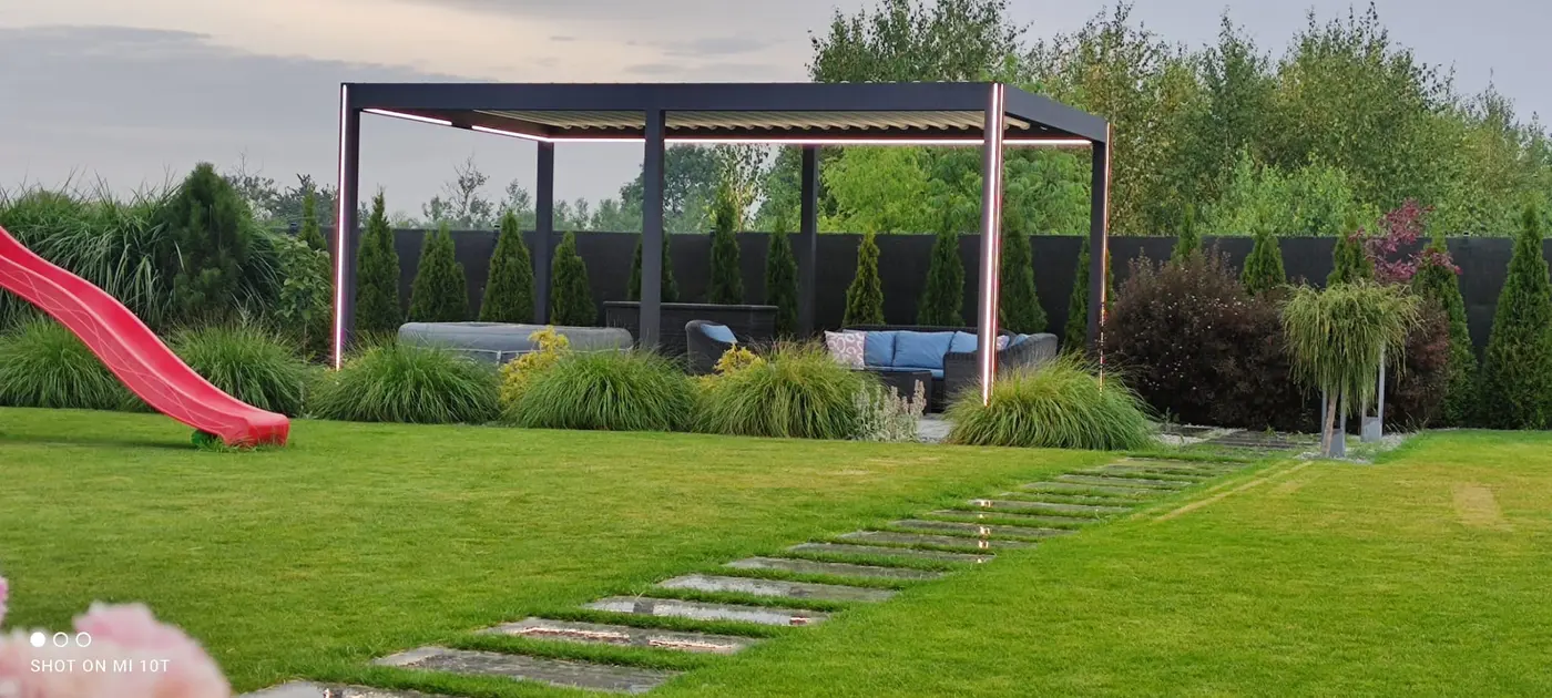 Pergola aluminiowa KAMET — realizacja 47