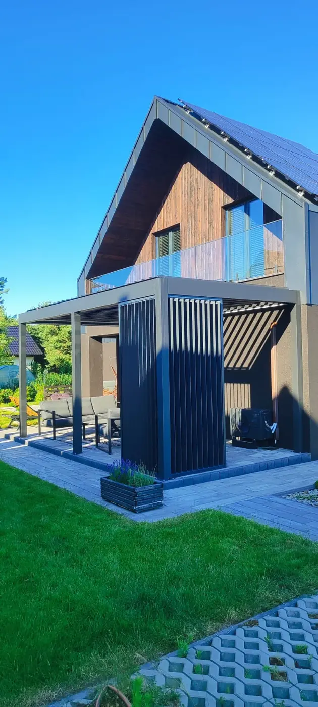 Pergola aluminiowa KAMET — realizacja 50