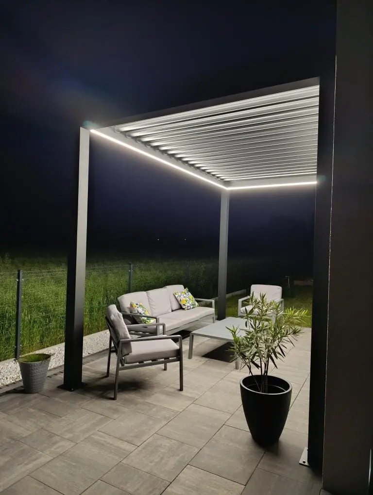 Pergola aluminiowa KAMET — realizacja 53