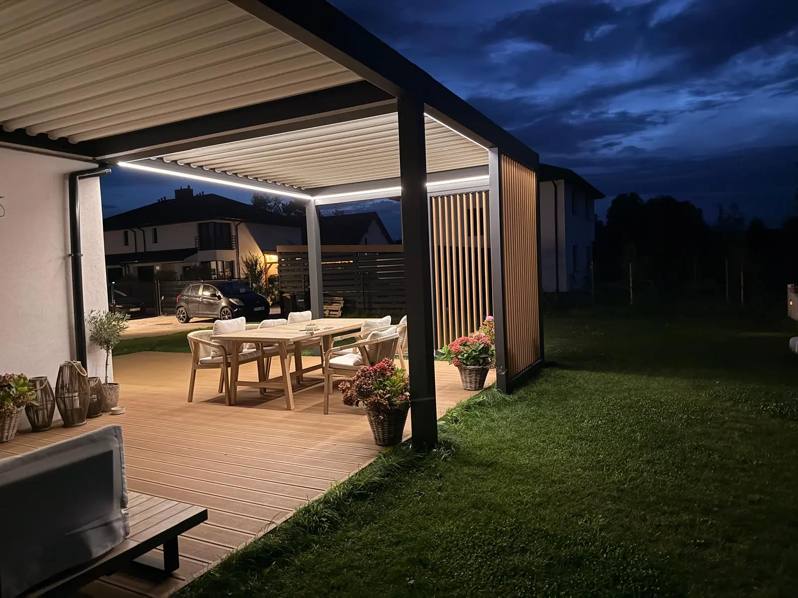 Pergola aluminiowa KAMET — realizacja 59