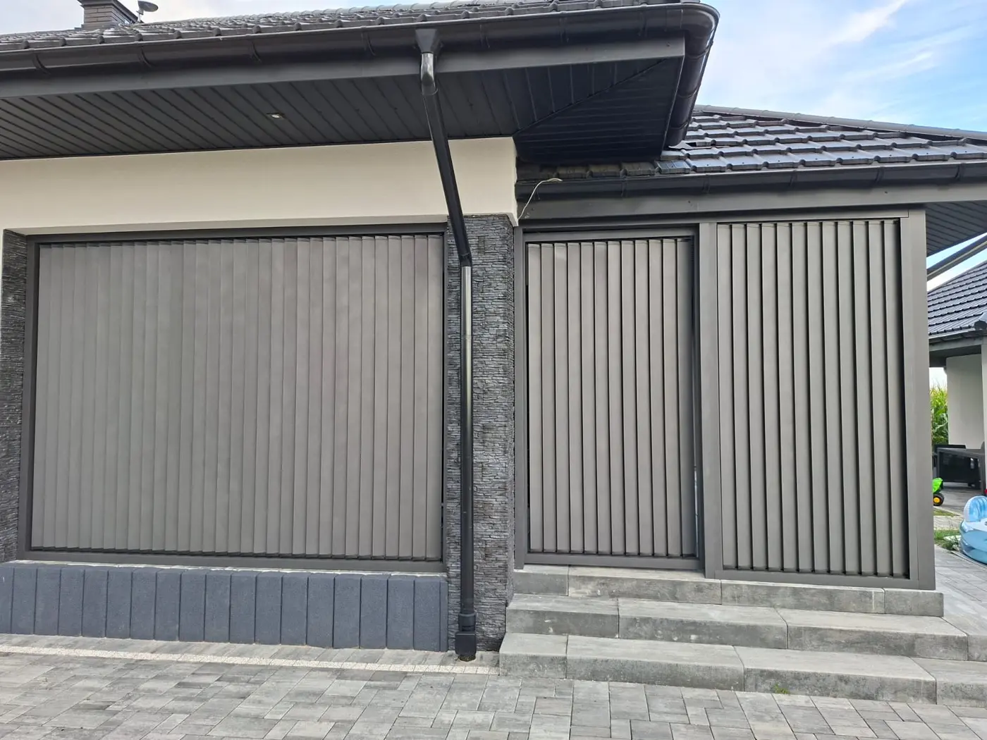 Zabudowa tarasu KAMET — realizacja 30